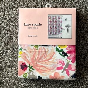 NWT Kate Spade New York Dahlia floral shower curtain